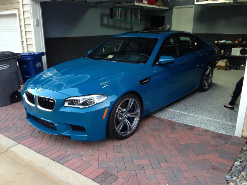 BMW m4 Laguna Seca Blue